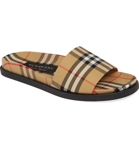 nordstrom burberry slides.